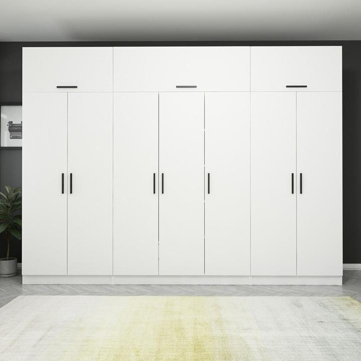 Immagine prodotto Skye Decor Kale Classic Door Wardrobe (315 x 52 x 255 cm)
