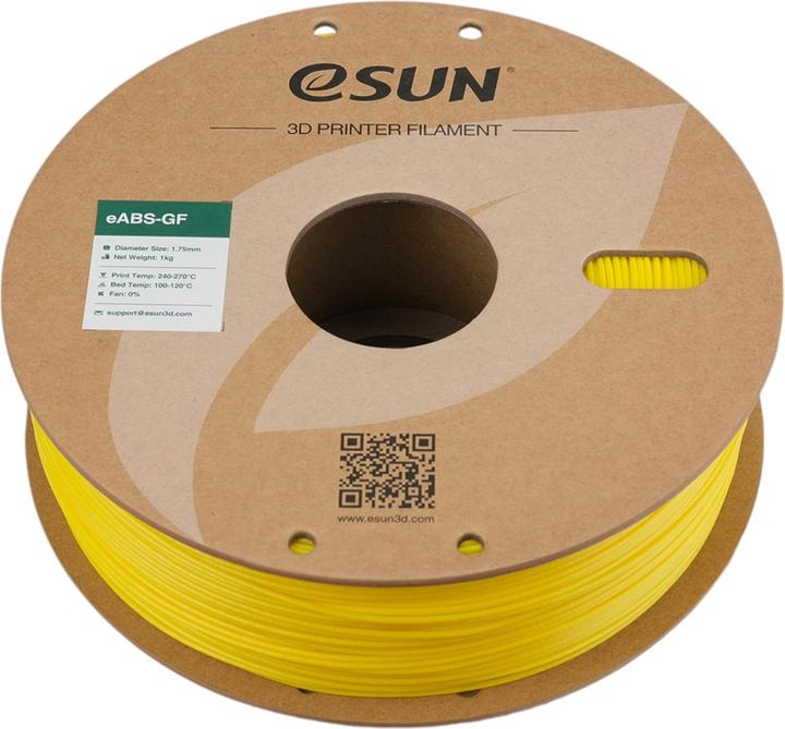 Produktbild eSUN EABS-GF 1,75mm YELLOW 1kg (ABS, 1.75 mm, 1000 g, Gelb)