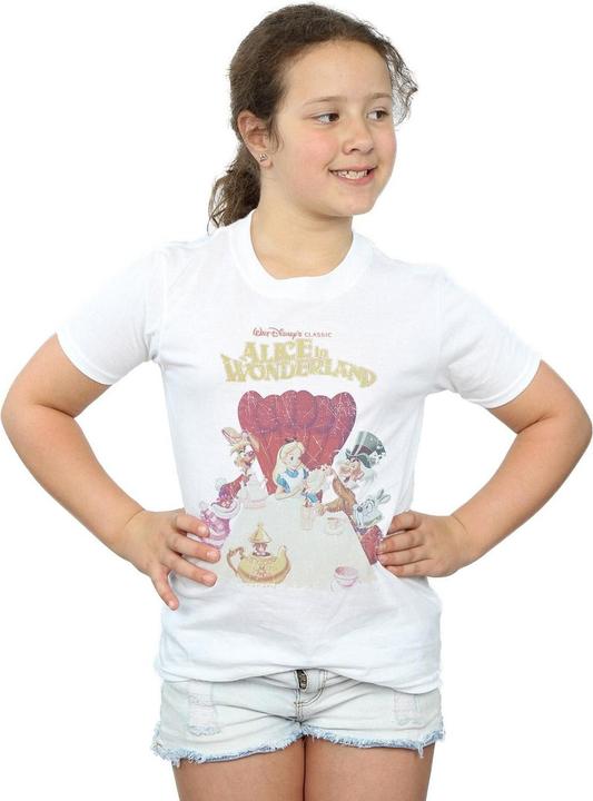 Image du produit Disney - T-shirt ALICE IN WONDERLAND RETRO POSTER - Fille (128)