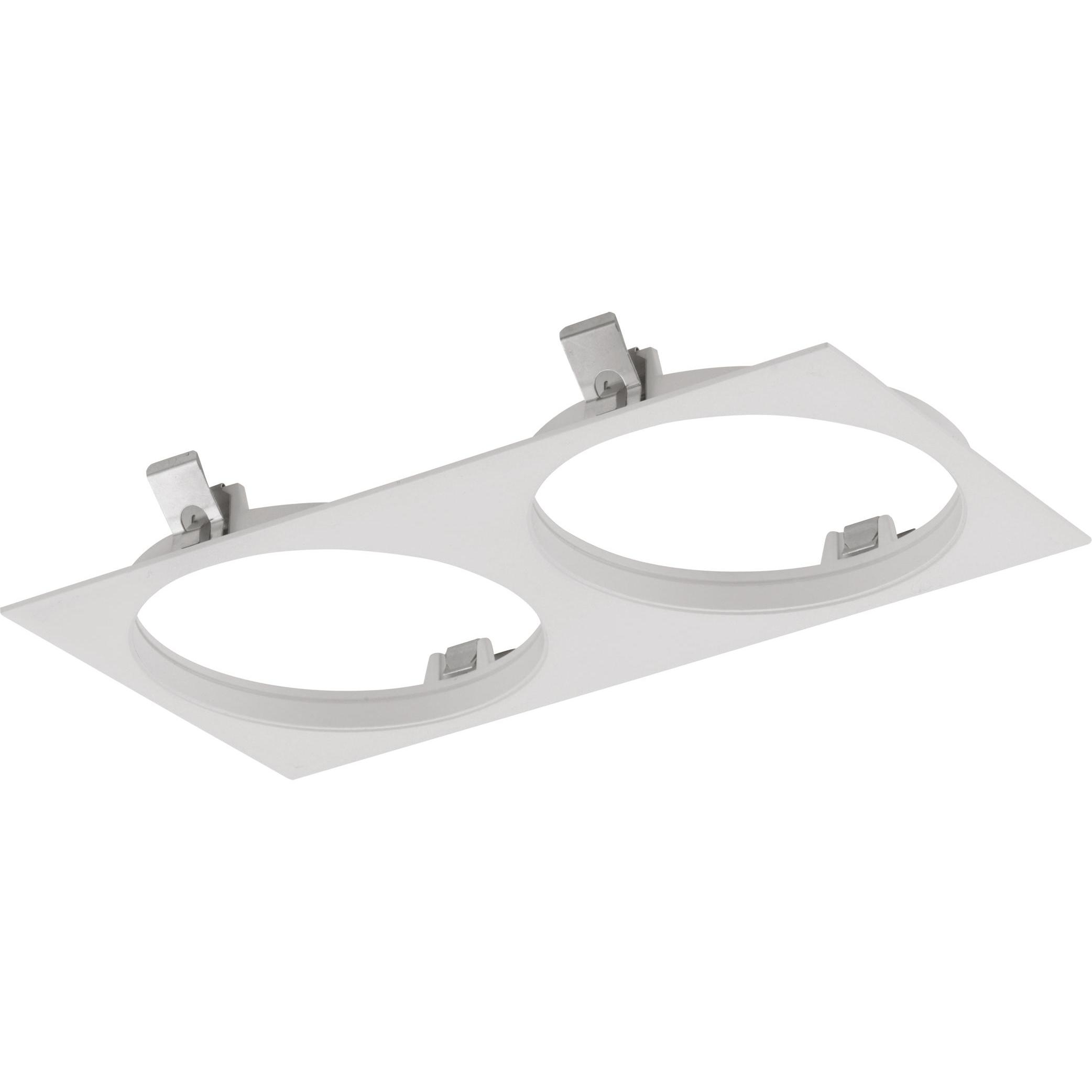 EGLO, Lampada a sospensione, 60379 IN111/2SQ Cornice di montaggio 2 320x165mm Bianco