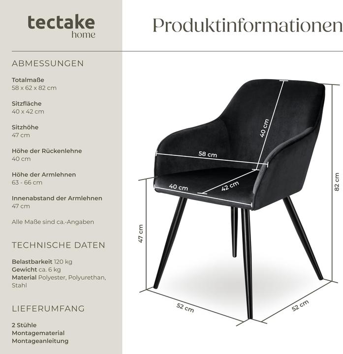 Actual product image tectake Marilyn
