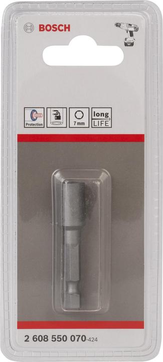 Produktbild Bosch Professional Zubehör Steckschlüssel (7 mm)