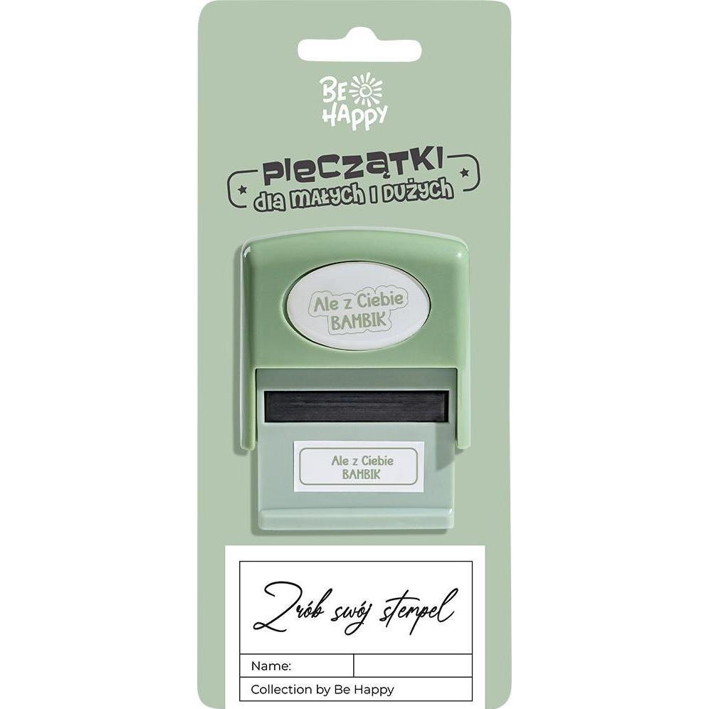 Kukartka, Timbro, Ein Stempel für Kinder mit der Aufschrift What a bambi you are