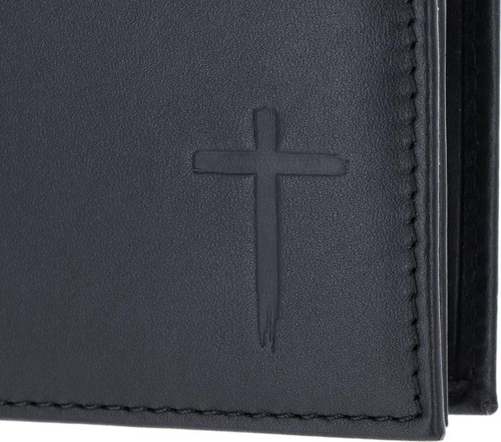 Actual product image Oxmox Leather RFID Protect Querscheinbörse