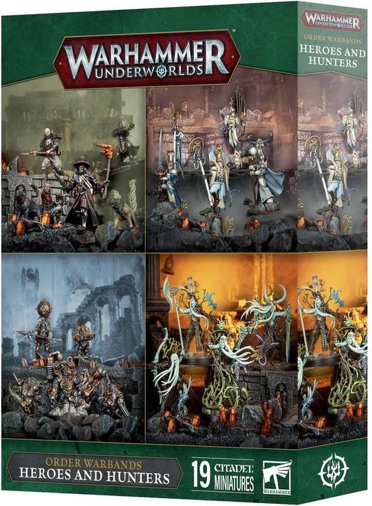 Games Workshop Warhammer Underworlds : Heros et Chasseurs (Plastic)