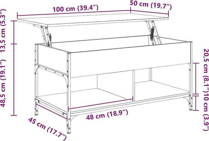 Image du produit vidaXL Couchtisch