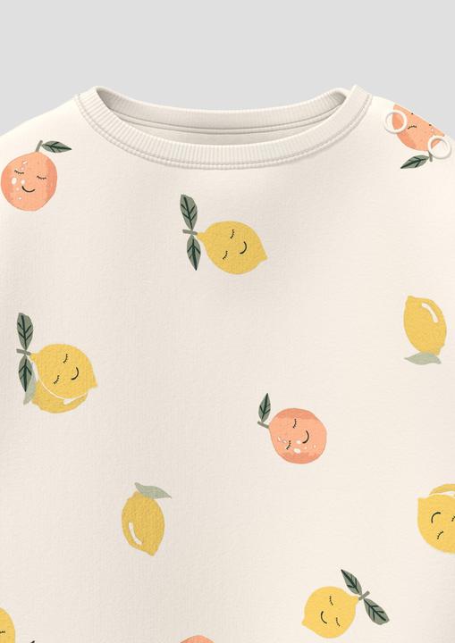 Produktbild s.Oliver Unisex Sweatshirt im Loose Fit mit All-over-Print (80)