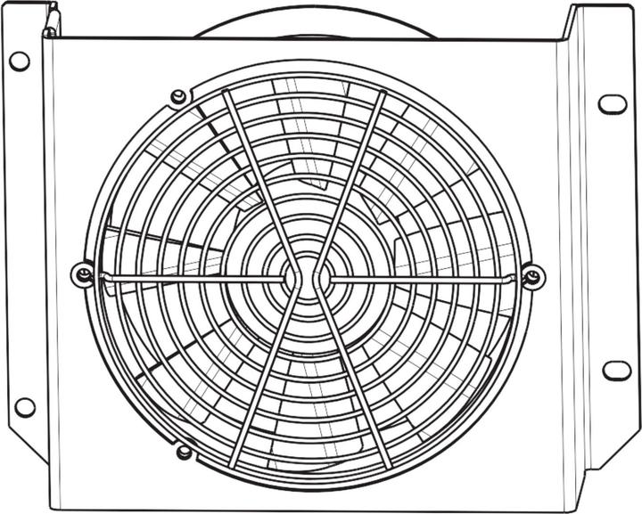 Actual product image Schneider Electric Replacement fan DC48V D172X50.8MM