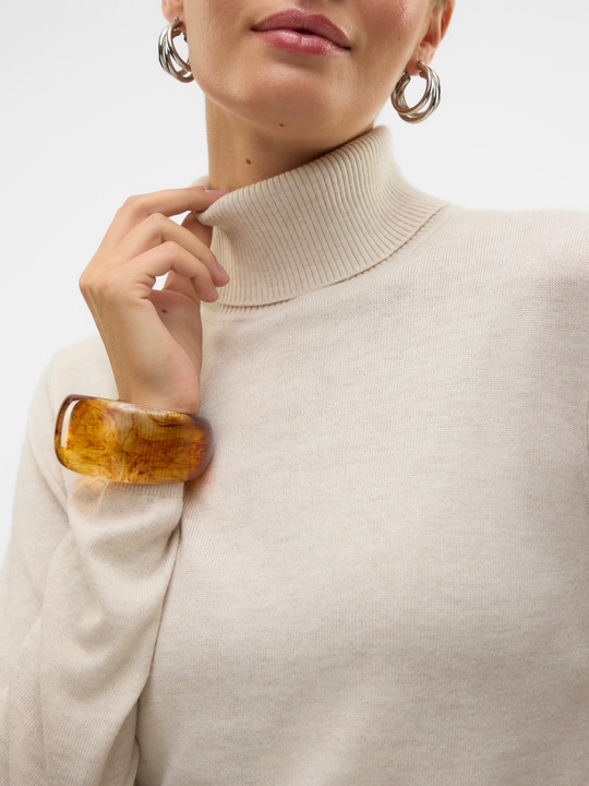 Image du produit Vero Moda Vmiris Ls Rollneck Pullover Ga Noos (L)