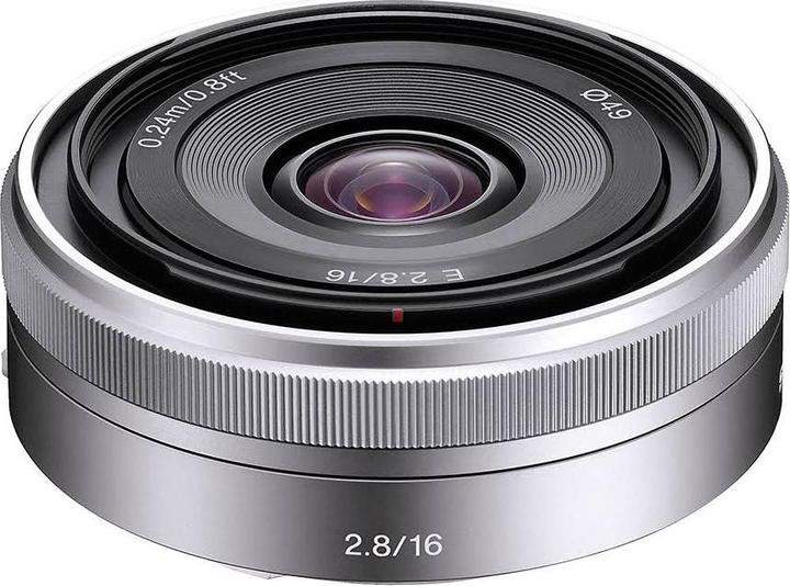 Immagine prodotto Sony E 16mm f/2.8 (Sony E, APS-C / DX)