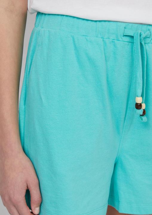 Image du produit s.Oliver Hose Jersey-Shorts mit Elastikbund und Schmuckperlen (34)