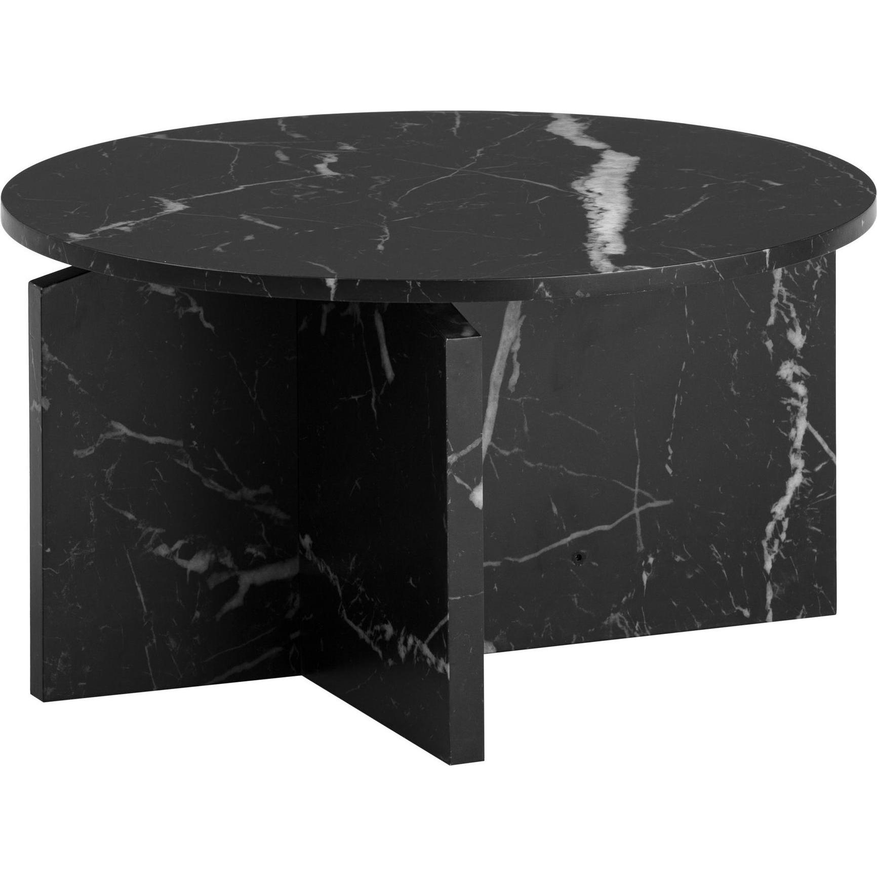 FineBuy, Couchtisch + Beistelltisch, Couchtisch 60 cm Wohnzimmertisch Sofatisch Rund Klein Kaffeetisch Modern (60 x 60 x...