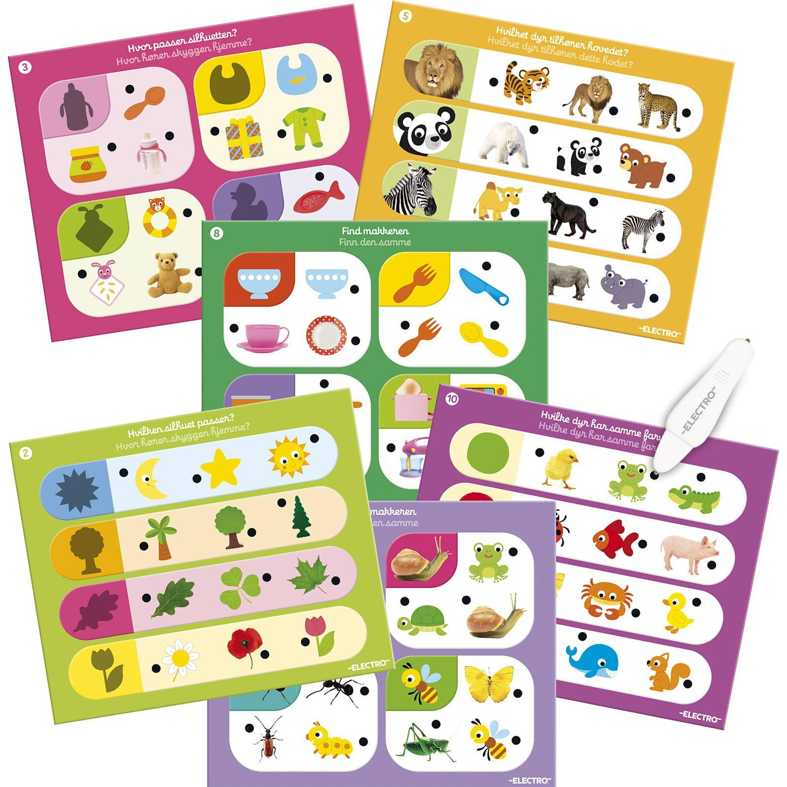 Thumbnail - Jumbo Electro - Colors & Shapes (DK/NO) (1110100410) (Dänisch, Norwegisch)
