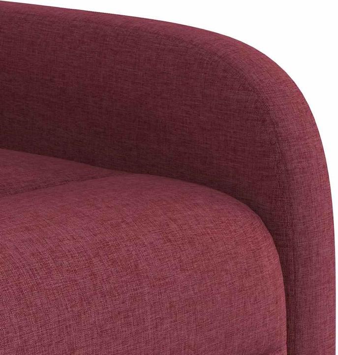 Immagine prodotto vidaXL Sedia da massaggio in tessuto rosso vino