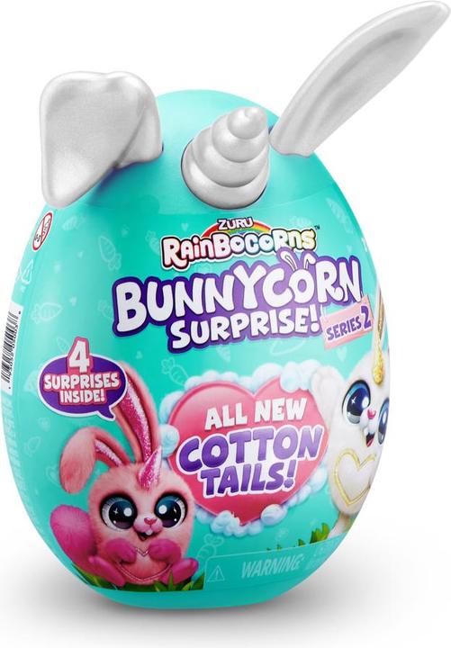 Productafbeelding Zuru Bunnycorn Verrassing Serie 2 Pluche Mini, 9st/PDQ (17.50 cm)