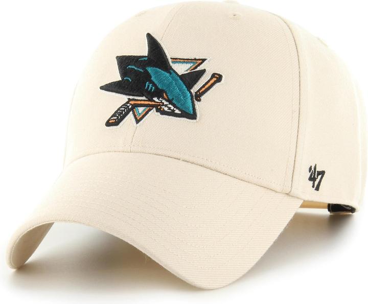 Actual product image 47 Brand Snapback Cap - NHL San Jose Sharks Natural Beige