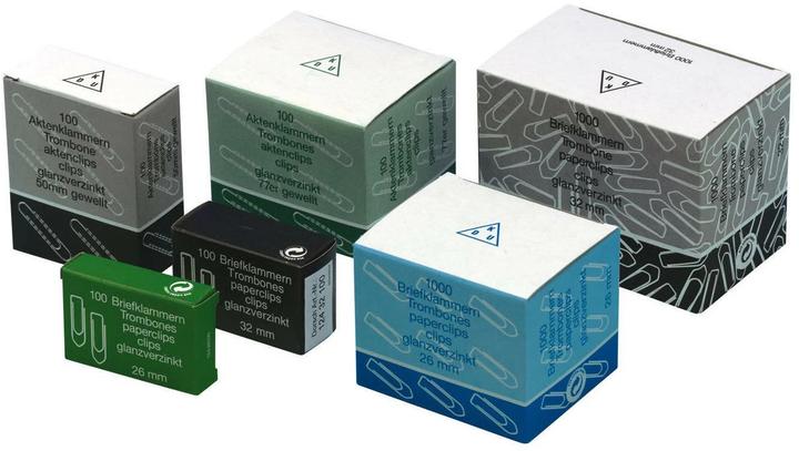 Immagine prodotto Wedo Graffette 32mm galvanizzate lucide, a punta (1000x)