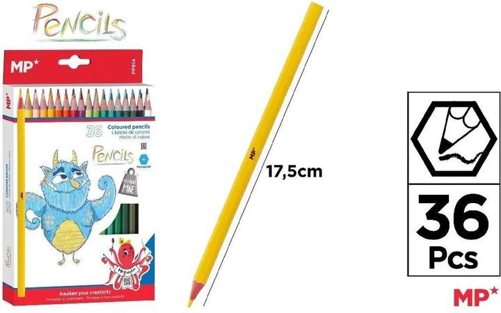 Produktbild Main paper Bleistiftstifte in 36 Farben (36x)