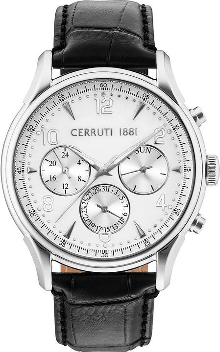 Cerruti 1881 bellagio (Orologio da polso analogico, 44 mm)