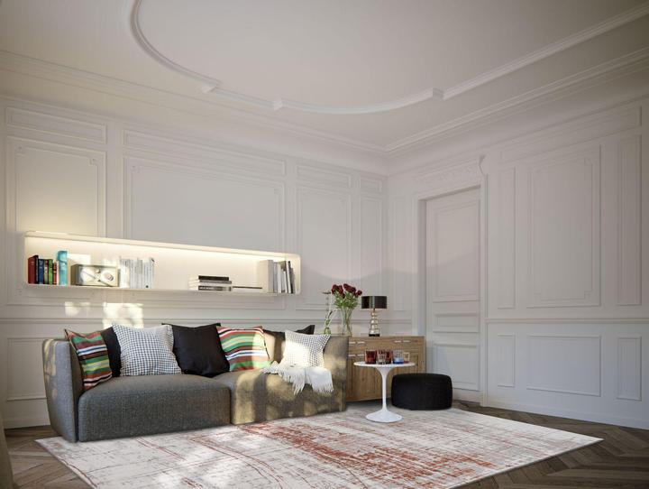 Actual product image Louis de Poortere Mad Men Griff (80 x 150 cm)