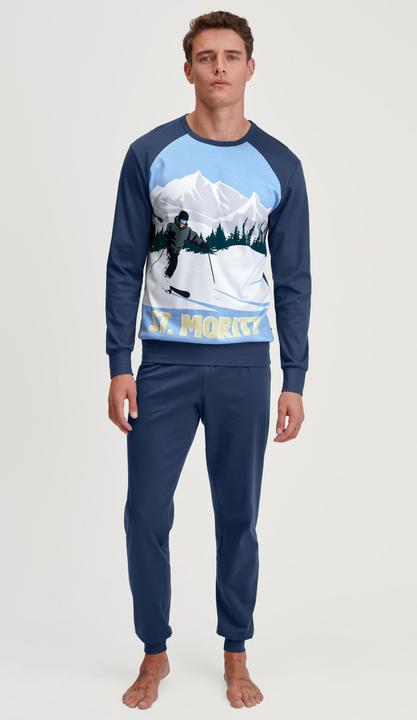 Produktbild Calida Relax Ski Resort Bündchen-Pyjama (M)