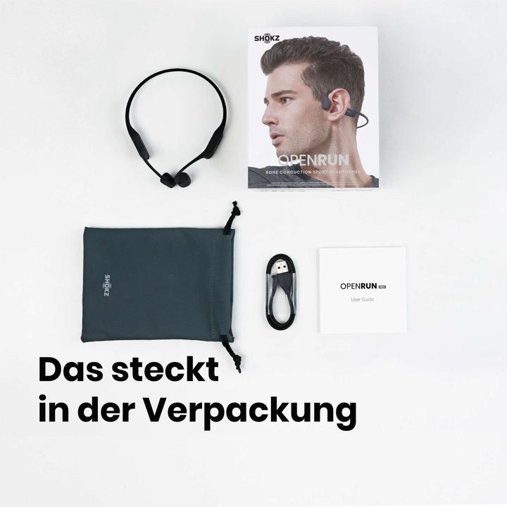 Produktbild Shokz OpenRun (keine Geräuschunterdrückung, 8 h, Kabellos)