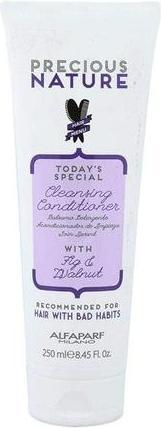 Actual product image Alfaparf Precious Nature Cleansing Conditioner for Hair with Bad Habits Fig and Walnut 250ml (250 ml)