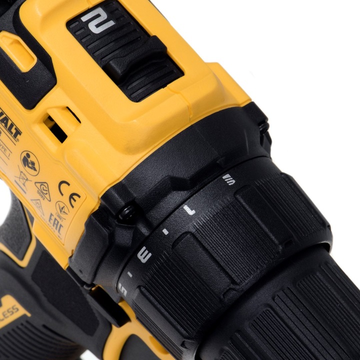 Actual product image DeWalt DCD708D2TQW (Rechargeable battery operated)
