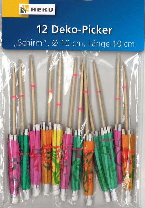 Actual product image Heku Deco picker umbrellas 12 pieces (12 x)