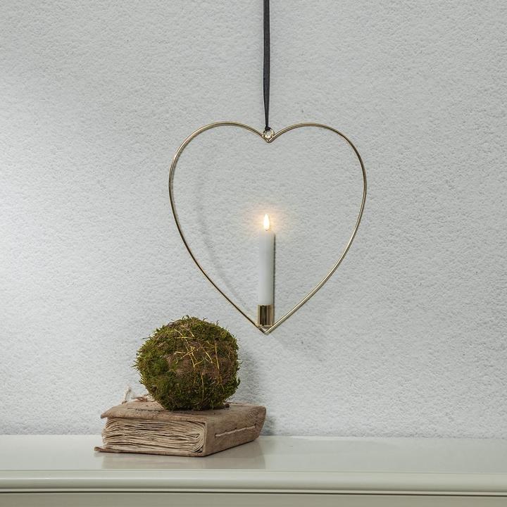 Produktbild Star Trading Indoor Dekoration Flamme Heart (1 x)