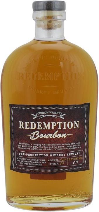 Actual product image Redemption Whiskey Bourbon whisky (Bourbon, 1 x 75 cl)