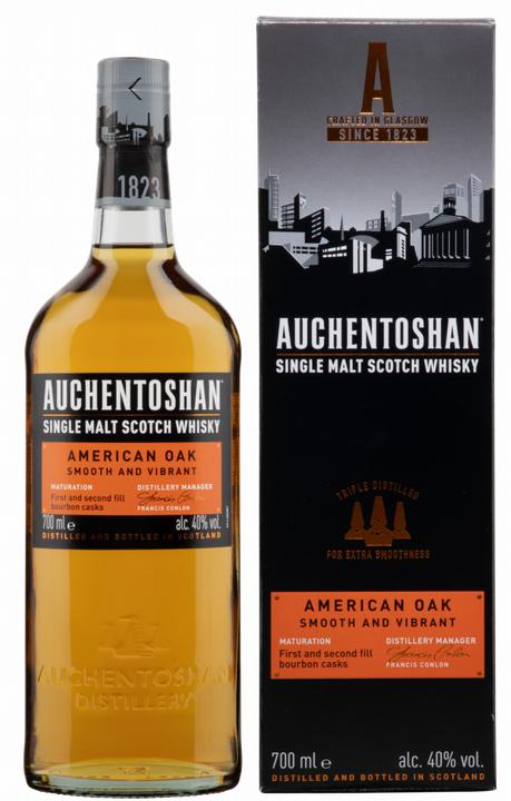 Image du produit Auchentoshan Chêne américain (Single Malt, Scotch Whisky, 1 x 70 cl)