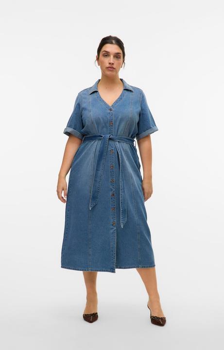 Actual product image Vero Moda VMCTRYLLA Midikleid Jeanskleid (54)