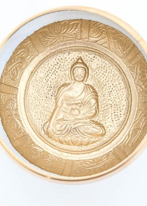 Image du produit Cachet Bol chantant avec mailloche en cuir (Bol chantant)