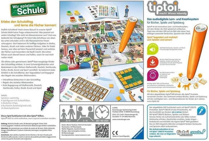 Actual product image tiptoi We play school (German, 4 - 7 years)