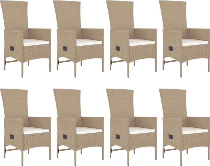 Produktbild vidaXL Garten Essgruppe (240 x 90 x 75 cm)