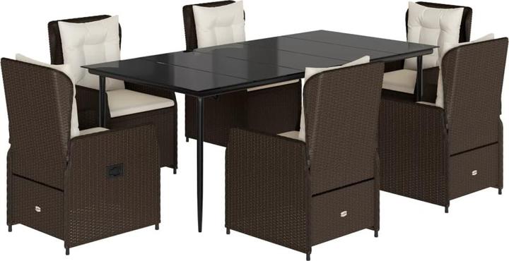 Produktbild vidaXL Garten Essgruppe (200 x 100 x 74 cm)