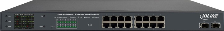 Actual product image InLine 32316P Switch (16 Ports)