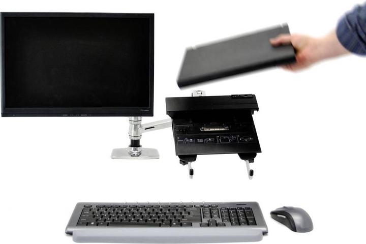Actual product image Ergotron LX Dual (Table, 24", 9.10 kg)