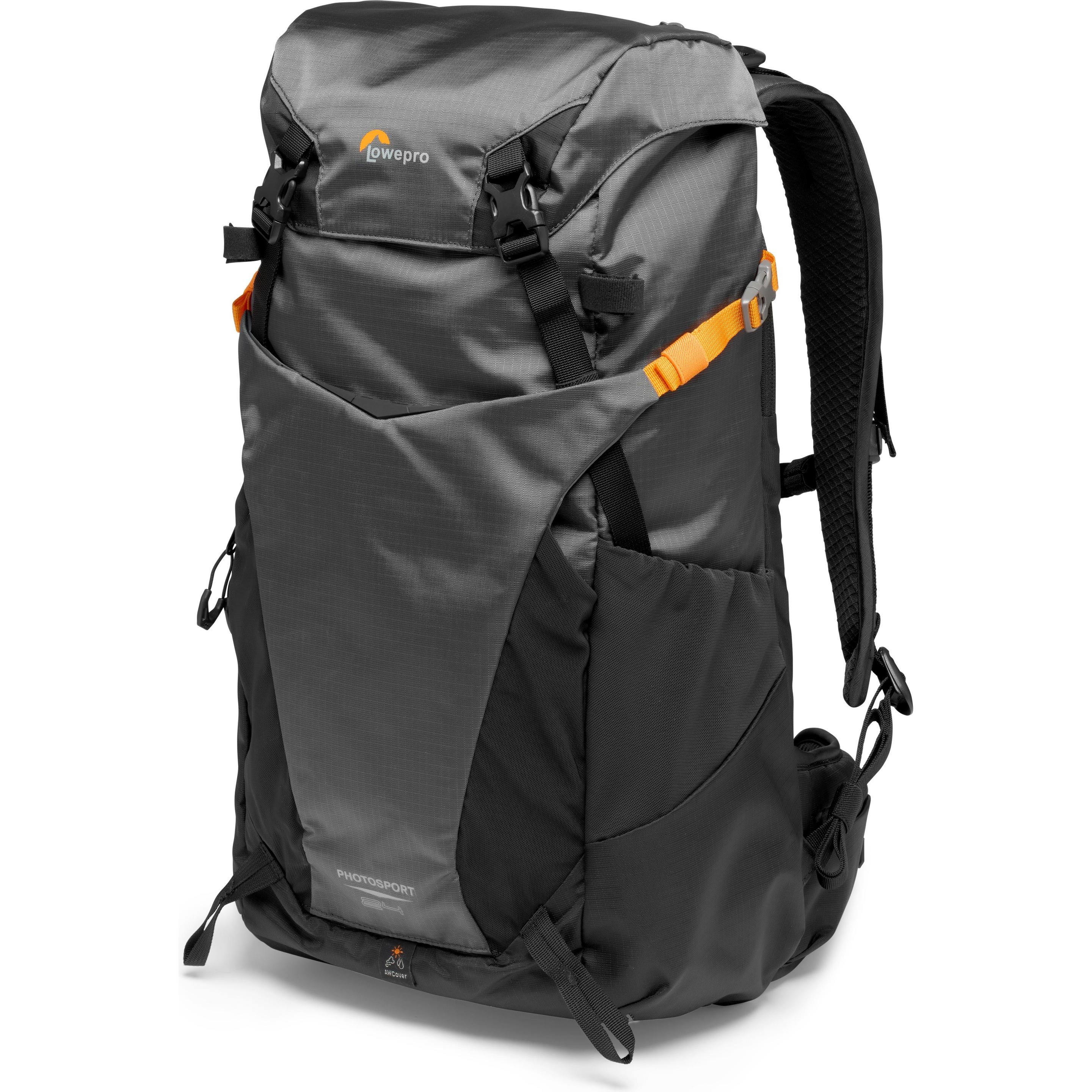 Lowepro PhotoSport BP 24L AW III (Fotorucksack, 24 l), Kameratasche, Grau
