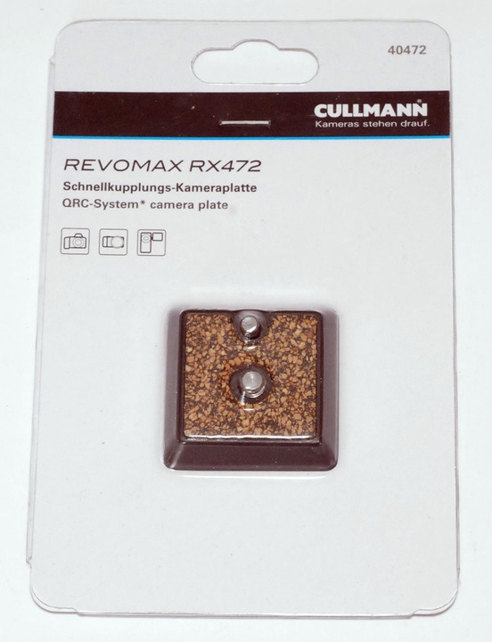 Produktbild Cullmann Revomax RX472 (Stativ Schnellwechselplatte)