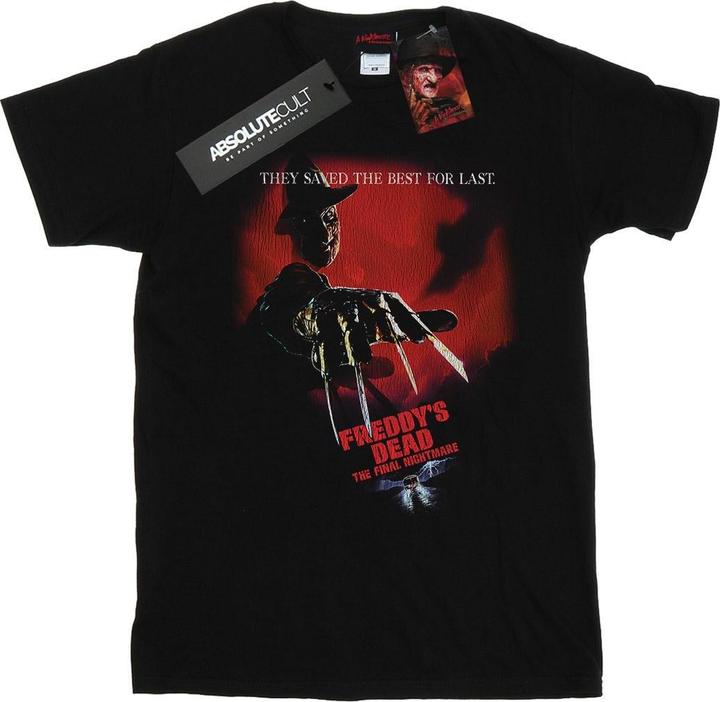 Actual product image Absolute Cult Mens Freddy's Dead T-Shirt (4XL)
