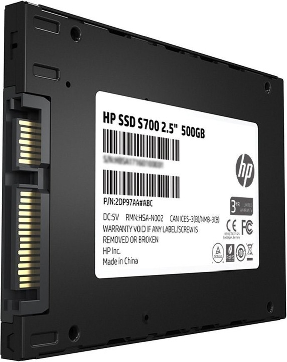 Produktbild HPE SSD S700 500GB (500 GB, 2.5")
