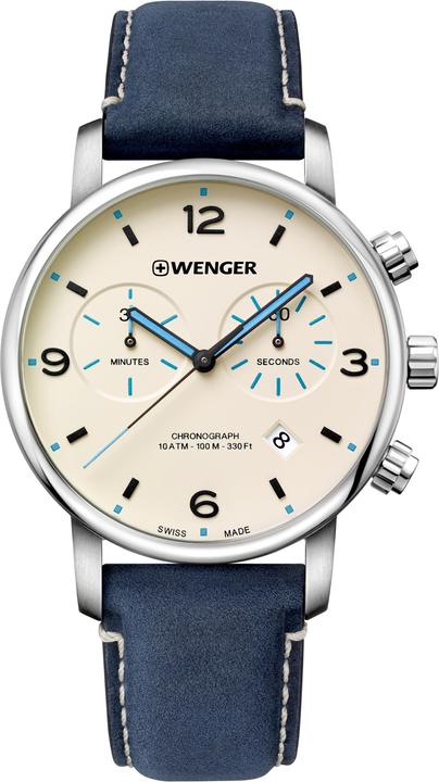 Image du produit Wenger Urban Classic (Chronographe, Montre analogique, Swiss Made, 44 mm)