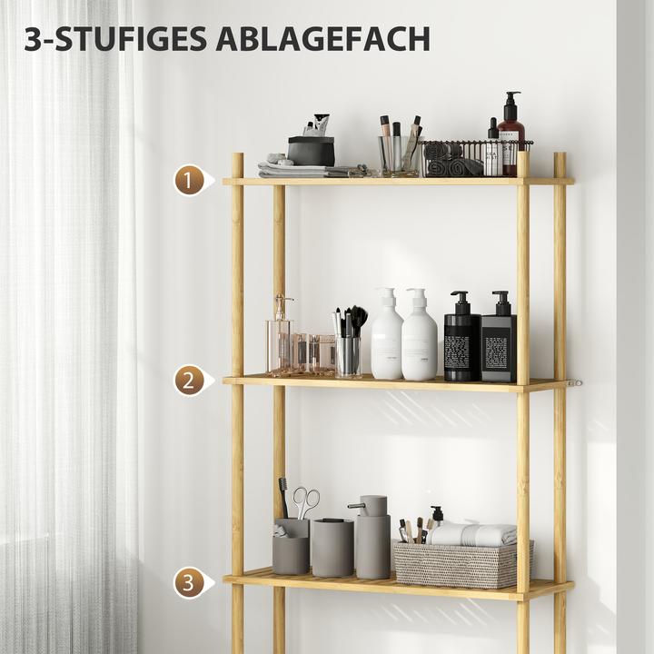 Actual product image Homcom Toilet shelf (69 x 25.5 x 181 cm)