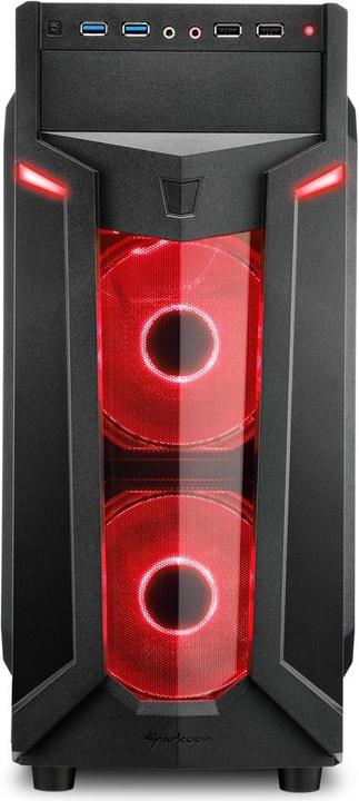 Produktbild Sharkoon VG6-W Red (ATX)
