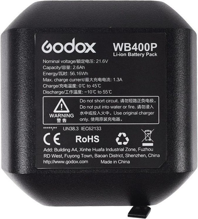 Image du produit Godox WB400P pour AD400PRO (Batterie du flash)