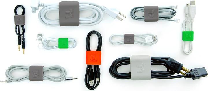 Actual product image BlueLounge CableClip Small, 6 pieces