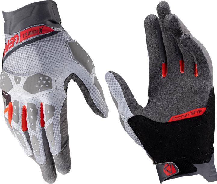 Actual product image Leatt Adv X-Flow 5.5 Stealth Short Handschuhe (Men, 11, 2)