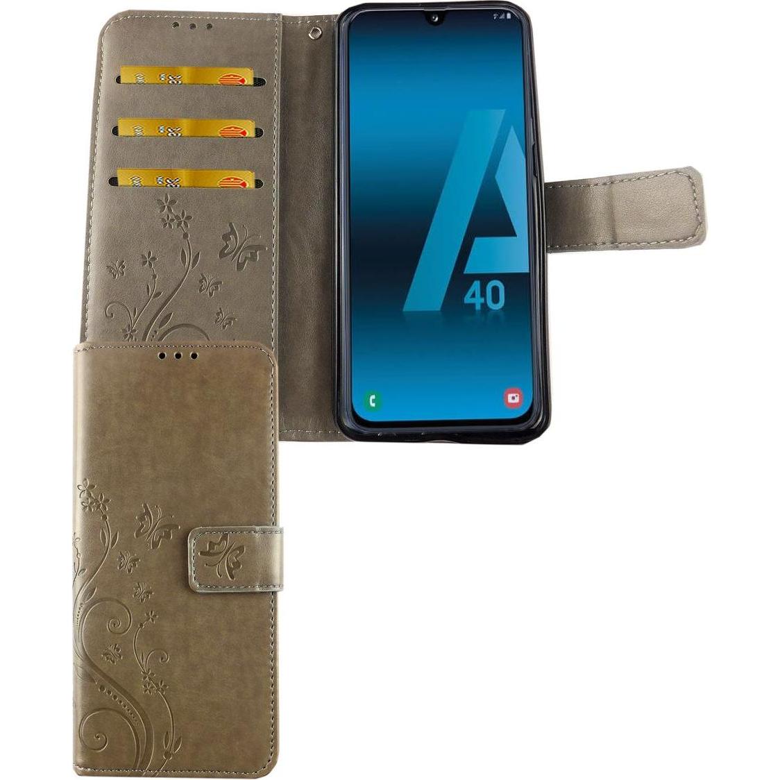 Thumbnail - König Design Hülle Handy Schutz für Samsung Galaxy A40 Case Cover Tasche Wallet Etui Bumper (Samsung Galaxy A40), Smartp...